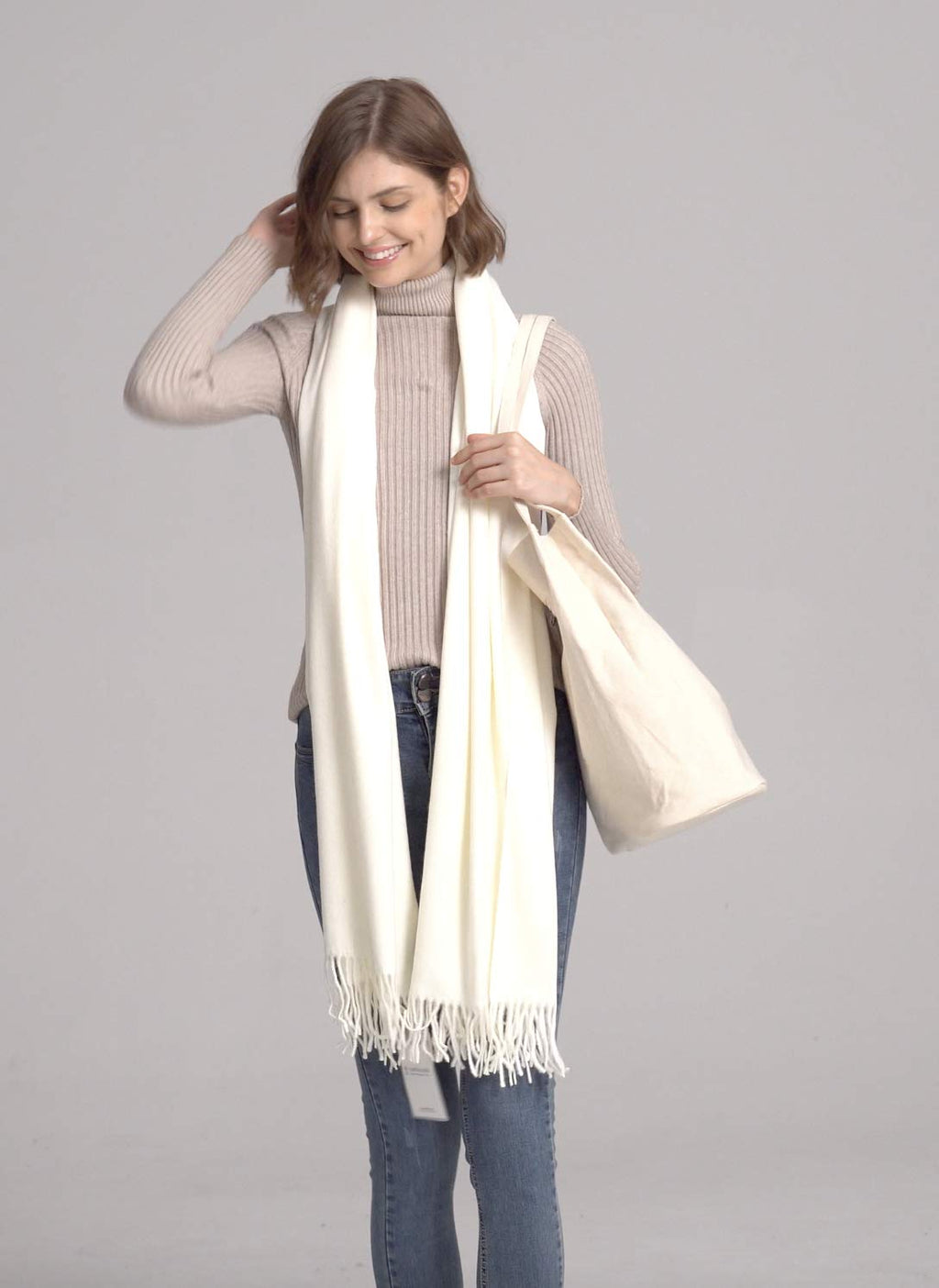 The Winter Blanket Scarf – Solid Colors