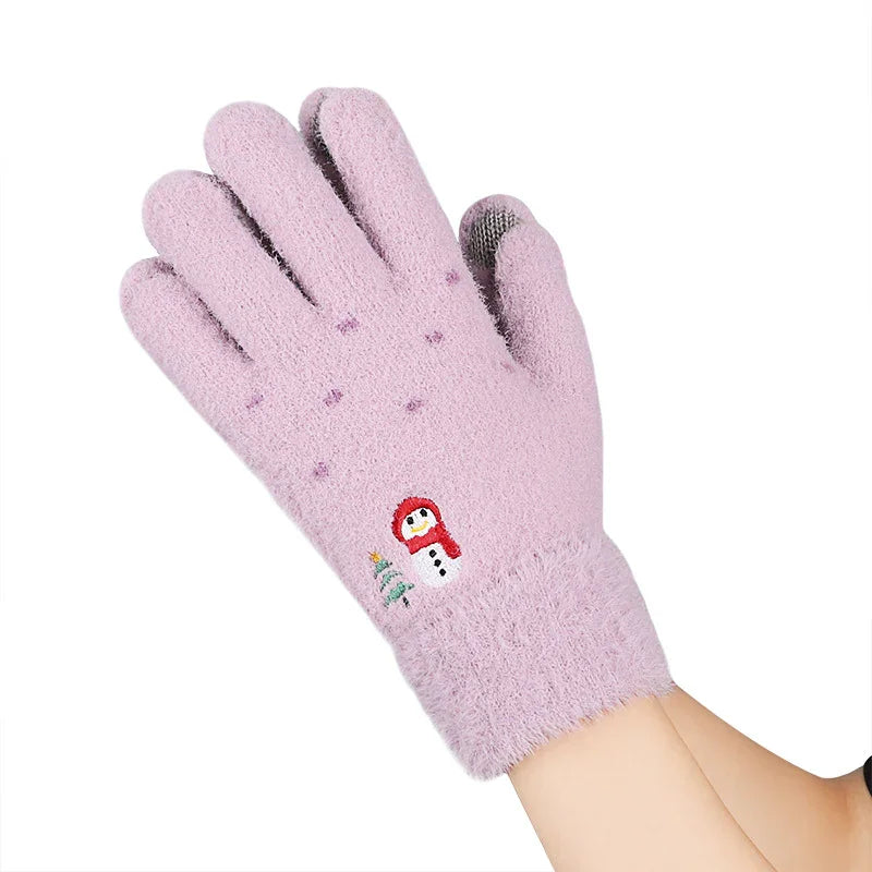 Winter Warm Touchscreen Gloves with Fleece Lining