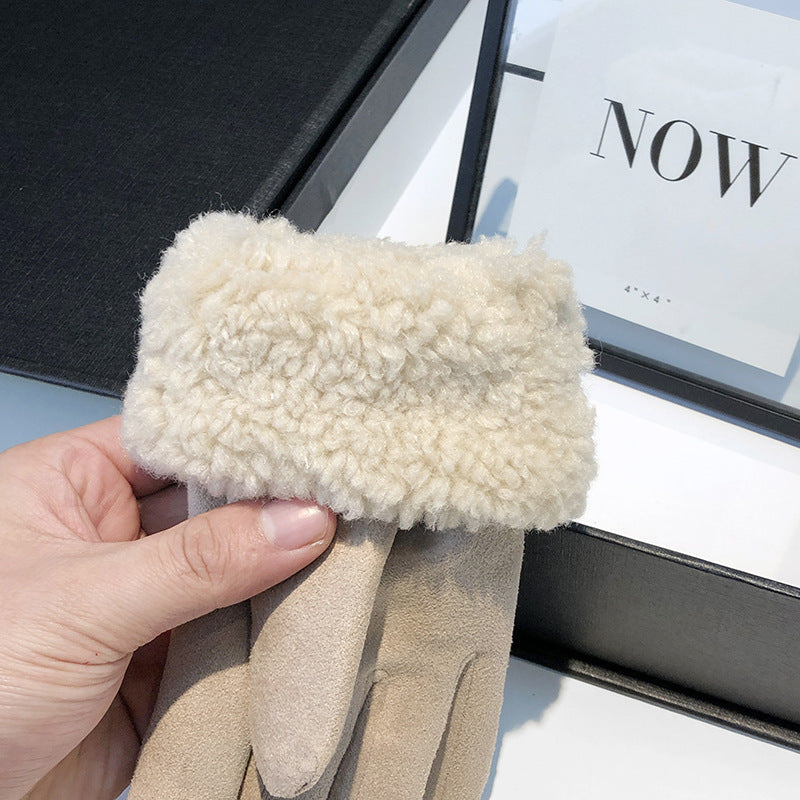 Winter Touch Screen Thermal Suede Gloves MK2BLW6W6GLO20
