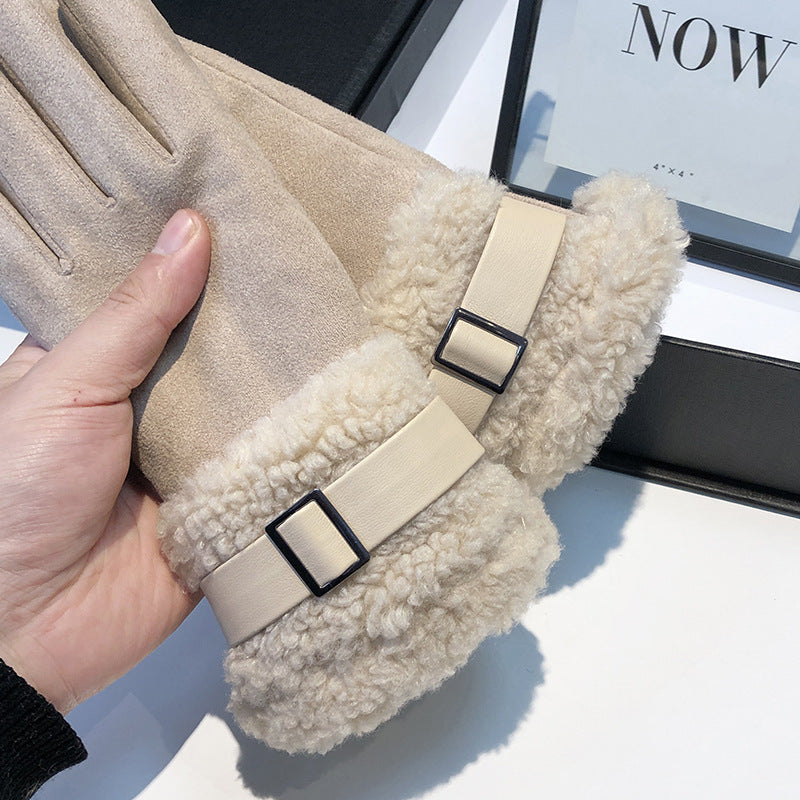 Winter Touch Screen Thermal Suede Gloves MK2BLW6W6GLO20