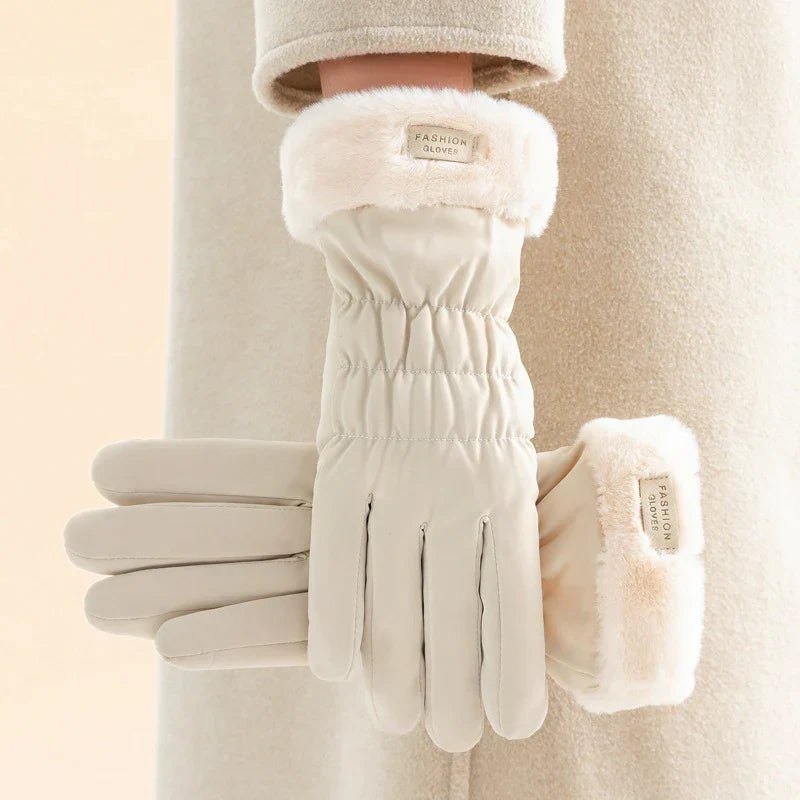 Cashmere Lining Touchscreen Gloves