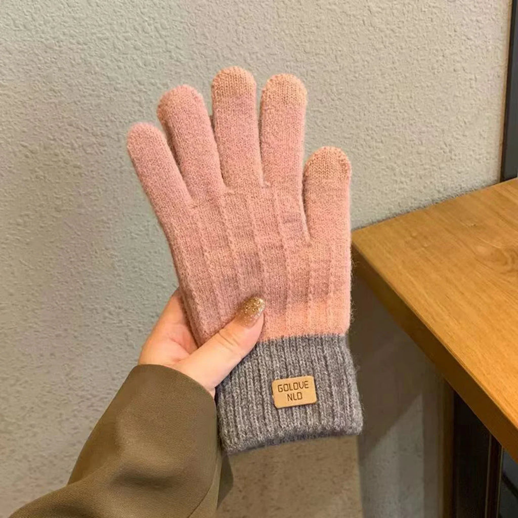 Women’s Winter Gloves Touchscreen Fleece Lined Knit